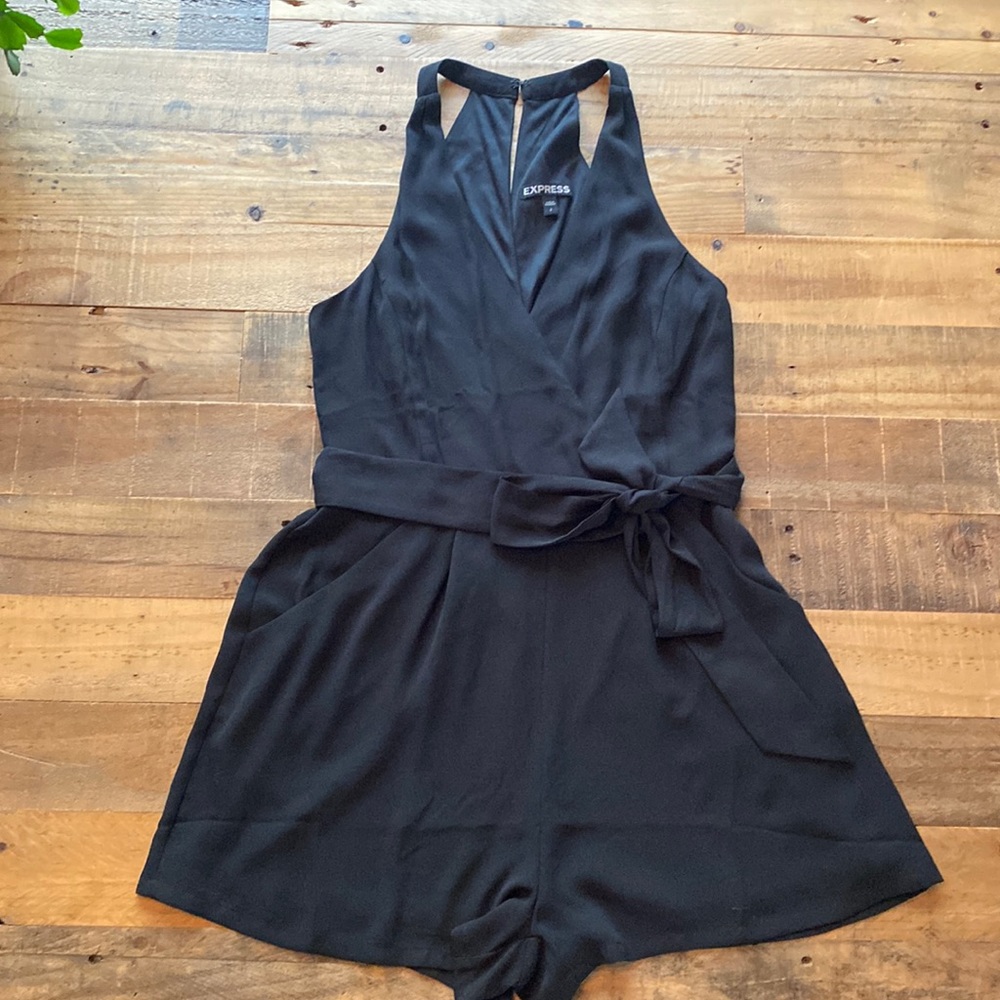 Express Black Romper, size 2
